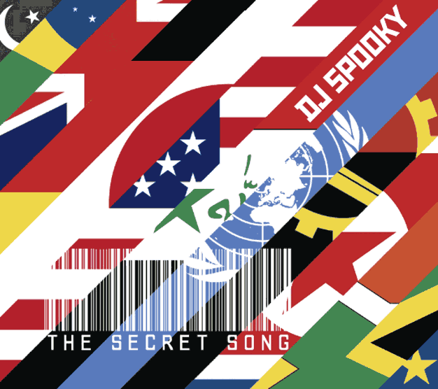 The cover of the new The Secret Song album from DJ Spooky